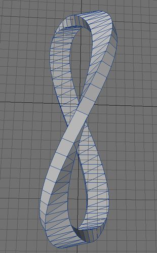 浩辰3D软件建模实例：莫比乌斯之环3D模型设计(曲面乌斯草图软件建模) 99链接平台