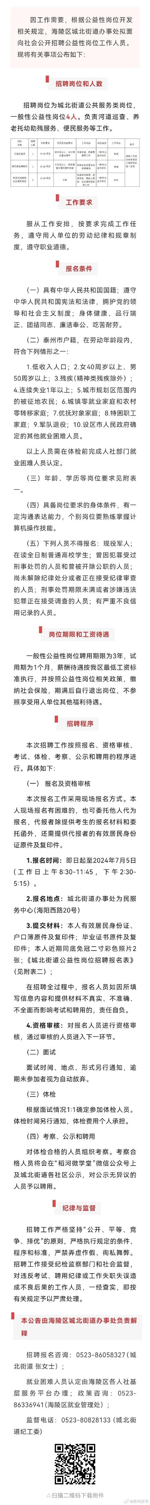 泰州39家企业1200多个岗位招人了(薪资岗位待遇单位地址操作工) 软件开发