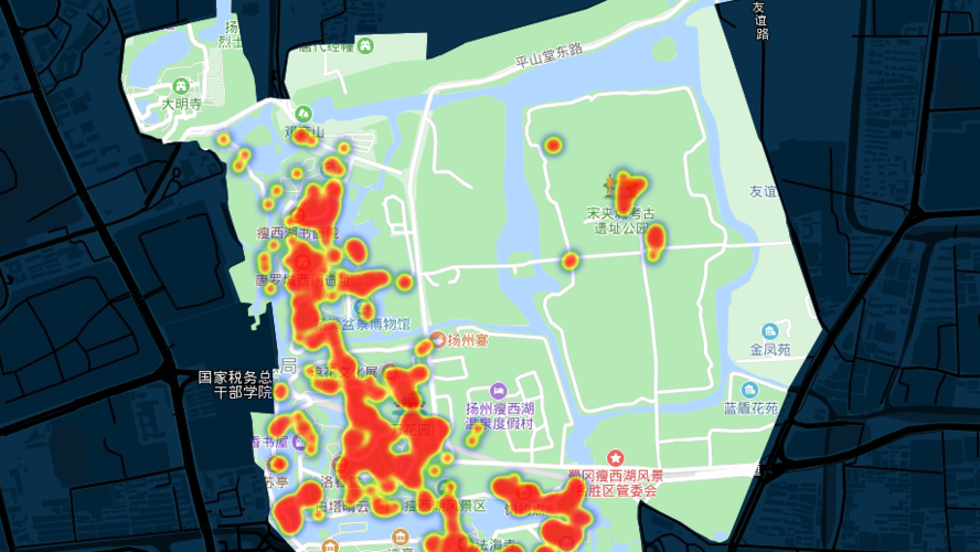 “日照景区即时热力图”上线啦！这样用→(日照景区力图游客即时) 软件优化