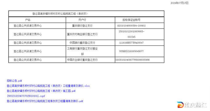 重庆市垫江县2023年重点建设项目清单(垫江建设项目工程项目片区) 99链接平台