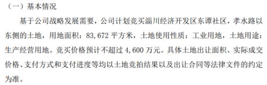 佳能科技计划竞买淄川经济开发区东谭社区孝水路以东侧的土地 竞买价格预计不超过4600万(竞买土地佳能金融界公司) 软件优化