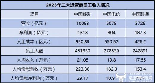 运营商员工收入大揭秘：你的工资档次在哪里？(运营商档次员工工资生活) 软件优化