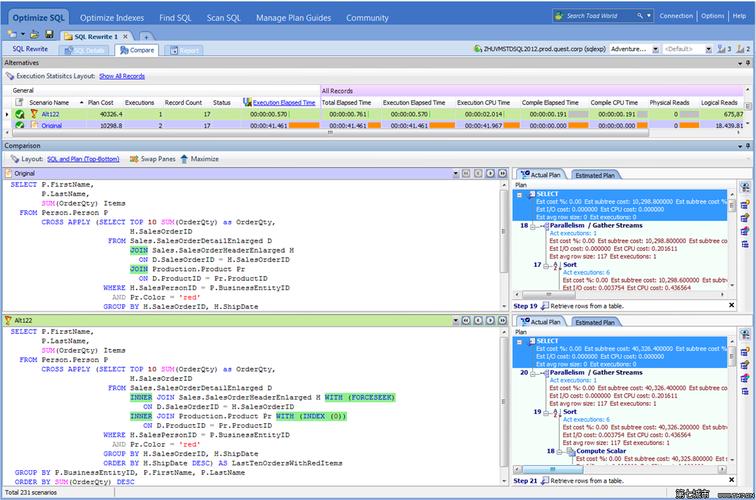 对 SQL 进行优化和改写的自动化工具(优化支持语法规则建议) 排名链接