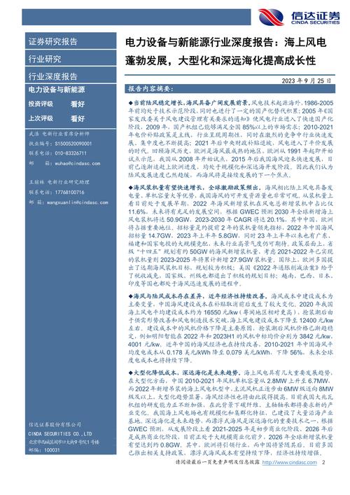 福建省海上风电发展情况报告(海上风电项目新能源发展) 99链接平台