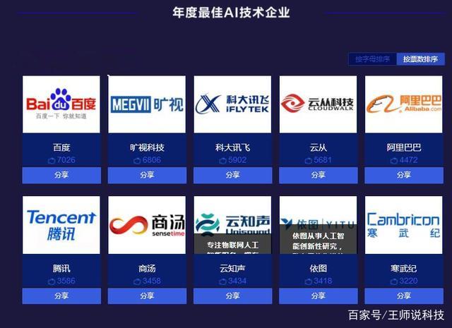 国内十大人工智慧（AI）软件公司(人工智能十大智慧软件公司国内) 99链接平台