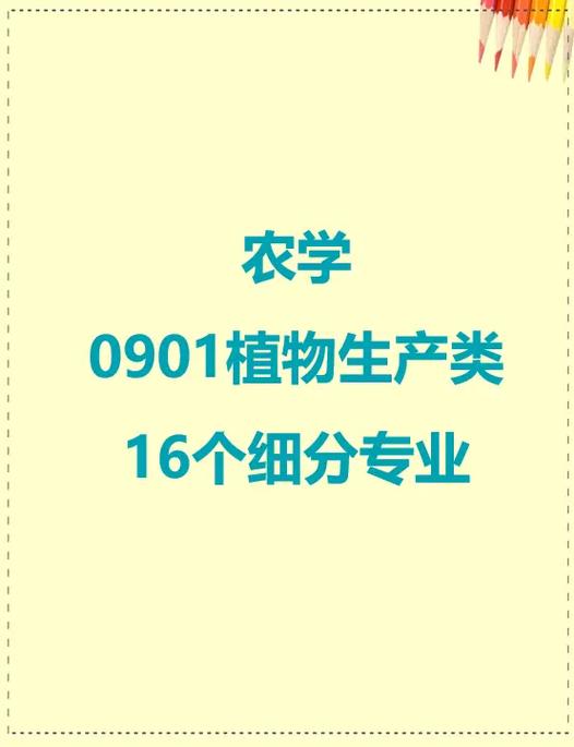 【大学专业解读61】0901植物生产类专业介绍(农学四年专业植物农业) 软件开发