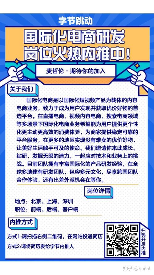 35个岗位！字节跳动横琴国际电商部招人了(字节跳动岗位国际招聘) 软件优化