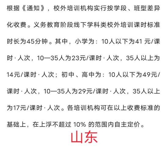 明年1月1日起实行(收费标准校外新京报学科课时) 99链接平台