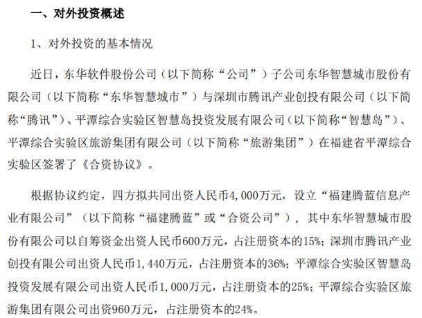 注册资本4000万元人民币(平潭腾讯万元公司信息产业) 软件开发