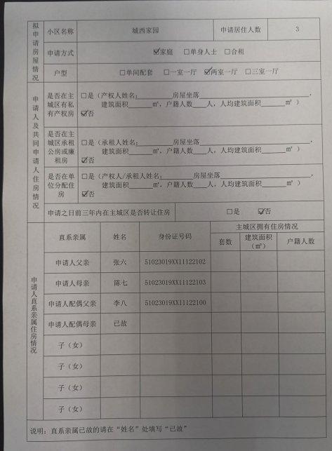 2023年第一批公租房与廉租房摇号结果公示表（裕华）(裕华租房小区东安家园) 软件开发