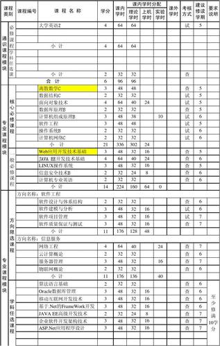 南澳大学it专业课程设置(南澳课程大学专业本科) 软件优化