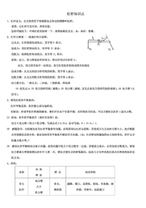 知识点和提高习题都包含其中(杠杆知识点习题包含提高) 软件优化