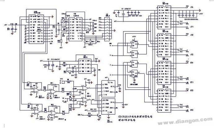 用来驱动步进电机很方便！(步进电机驱动做一个电路很方便) 软件优化