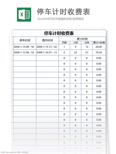 江北停车收费员：制作收费计时单“变魔术”(收费收费员计时停车制作) 99链接平台