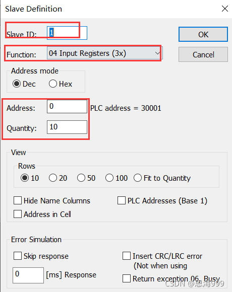 使用NModbus4库创建Modbus TCP Slave(服务器)简单示例(示例请求创建源码寄存器) 软件优化