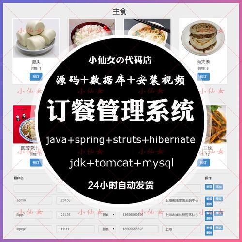 餐饮管理系统源码JAVA(菜品项目提交源码订单) 99链接平台