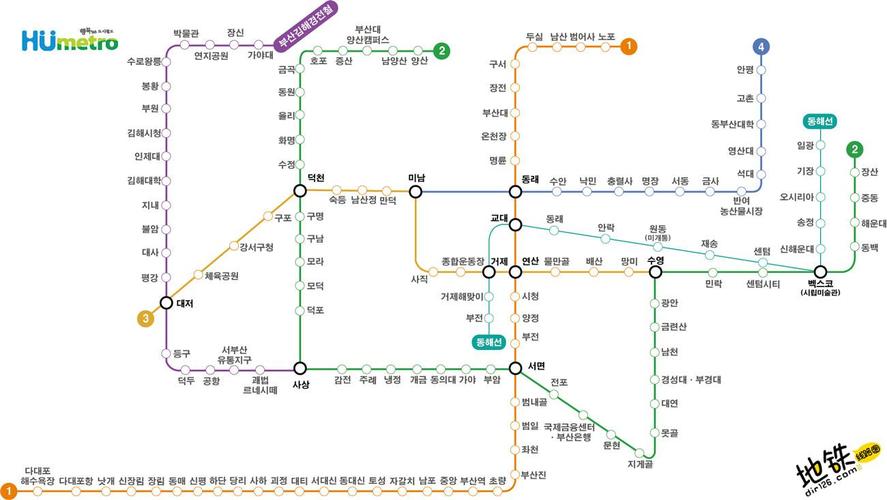 由釜山交通公社(地铁地下铁道系统交通市区) 软件优化