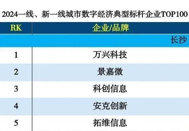 2024湖南重点软件企业拟认定名单公示 万兴科技等15家企业入选(软件企业科技认定重点) 排名链接