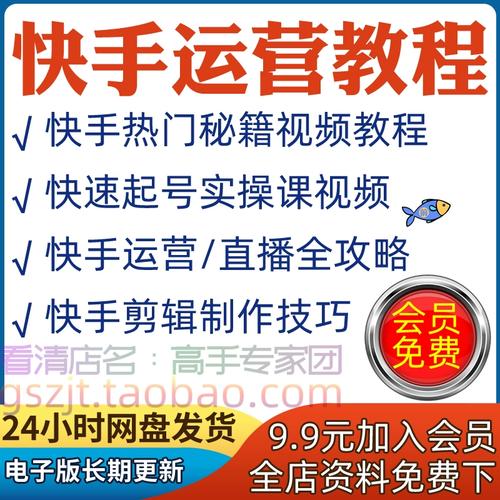 快手运营完整教程！（个人号）(快手视频都是粉丝内容) 99链接平台