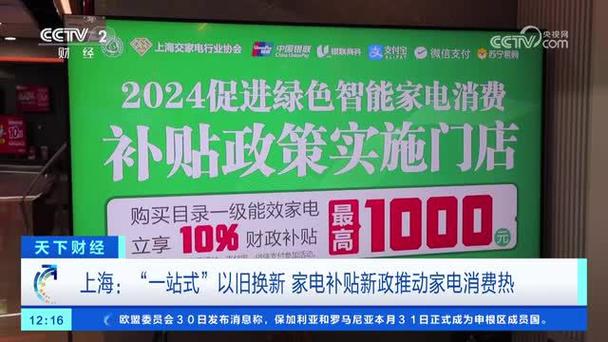 上海绿色智能家电“焕新补贴”来啦！最高补贴至三千元！微信支付助力惠民补贴发放(补贴家电消费惠民支付) 软件优化