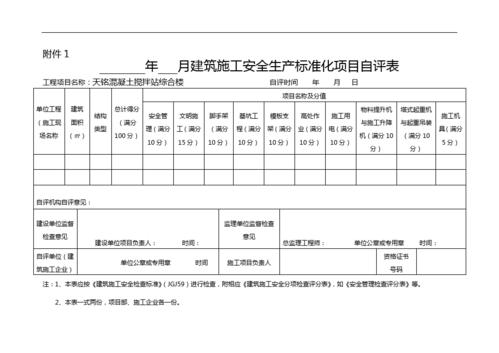 水利水电施工企业安全生产标准化评审标准（修订稿）(作业项目施工企业安全生产相关) 软件优化