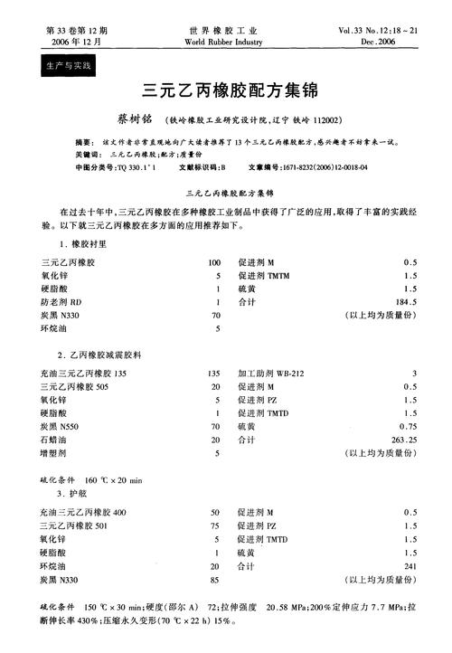 橡胶配方设计：基础配方、性能配方和实用配方(配方性能基础橡胶工艺) 软件优化