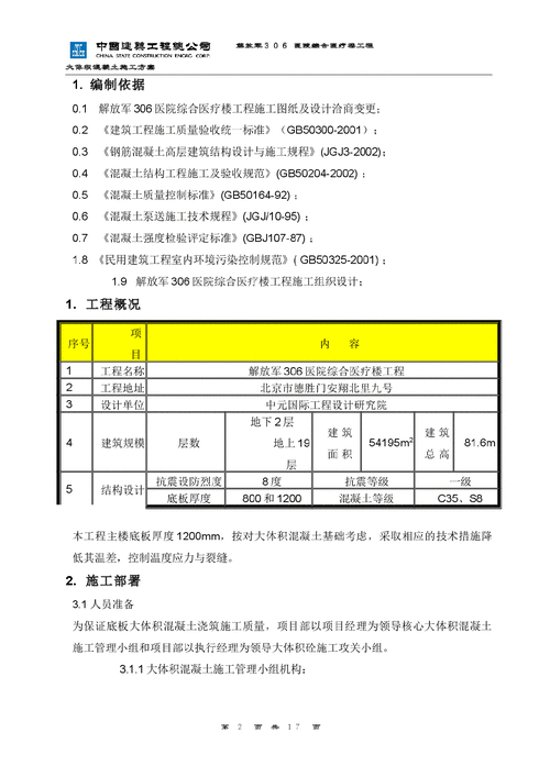 北京市通信公司综合业务楼工程大体积砼施工组织设计方案_1(浇筑测温底板施工混凝土) 软件优化