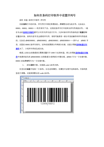 标签打印软件如何制作产品序列号标签(标签序列号软件打印产品) 99链接平台