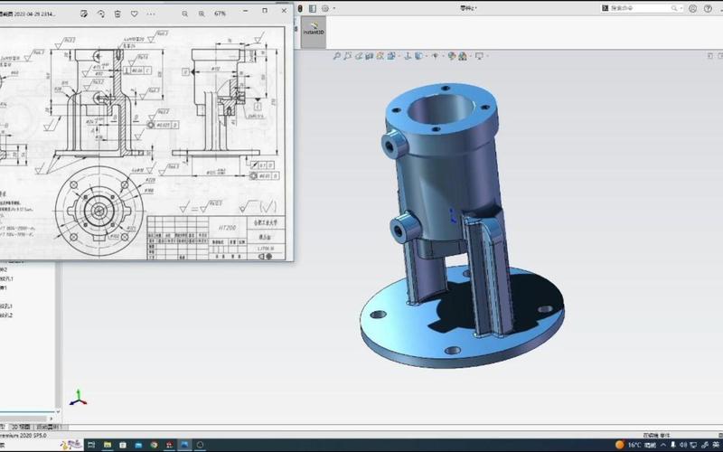 SolidWorks液压件油路建模简单实例——重在思路(油路建模实例重在液压件) 排名链接