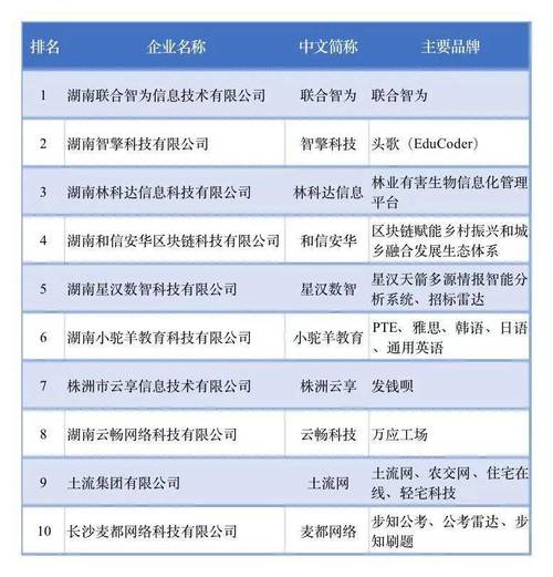 岳麓区四家企业入选湖南省互联网企业综合实力30强(互联网企业入选综合实力麦可) 排名链接