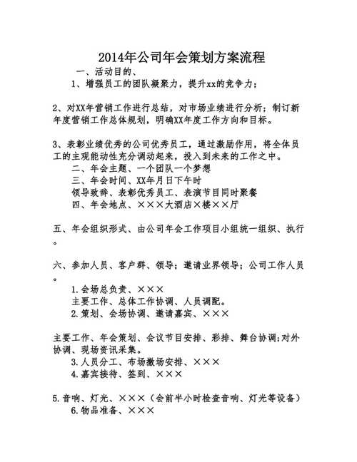 分享一套很完整的公司年会策划方案 节目主持 年会流程等资料合集(年会分享合集流程节目) 99链接平台