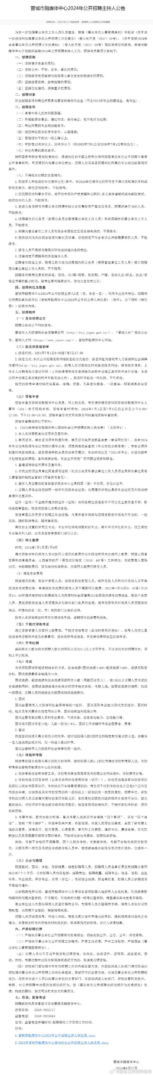 公开招聘 ！(招聘媒体岗位报名条件) 软件优化