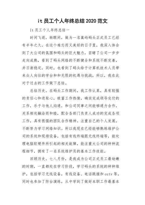 保准不会出错(工作年终总结自己的明年程序员) 99链接平台