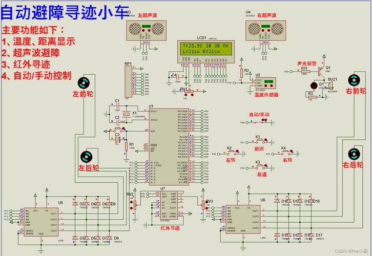 智能小车设计(小车设计单片机信号模块) 99链接平台