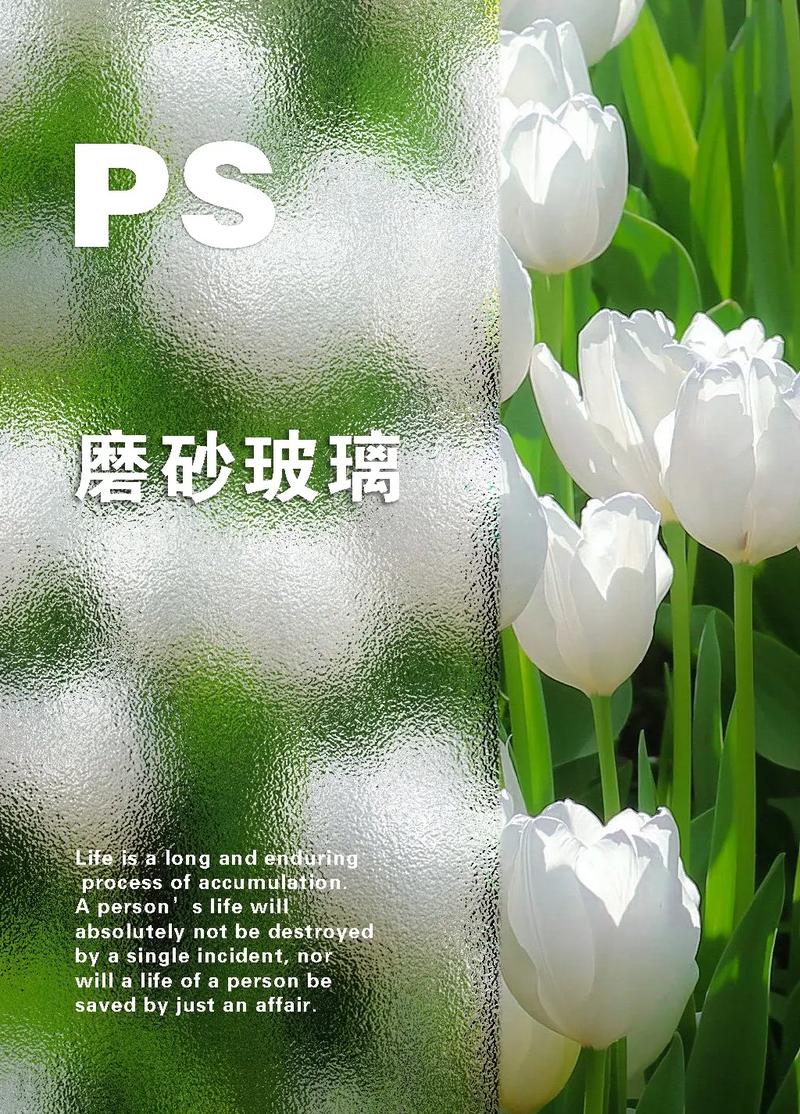 PS实例教程：制作磨砂玻璃效果(磨砂玻璃效果实例教程制作图层) 排名链接