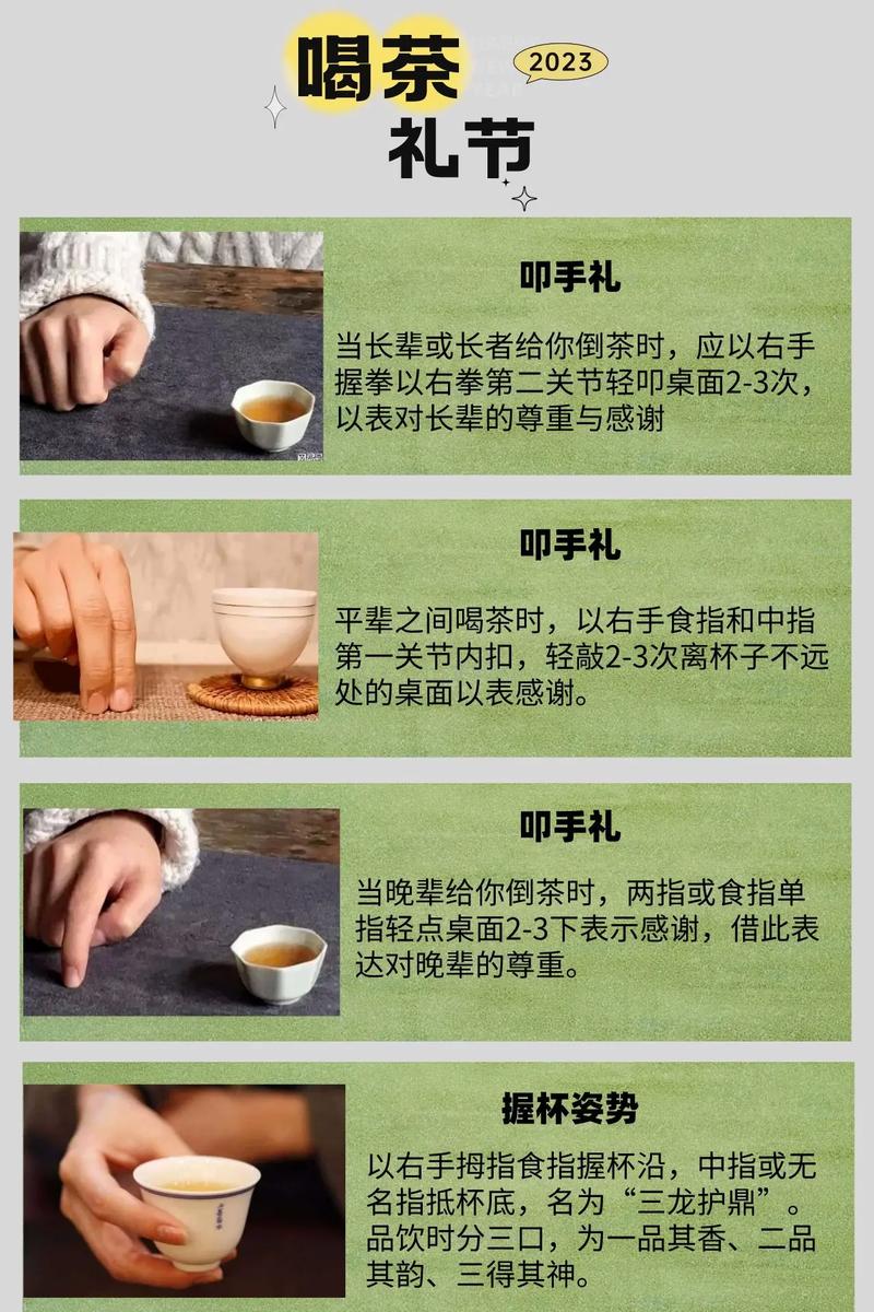 敬茶的程序和礼仪(客人来宾茶杯待客斟茶) 软件优化