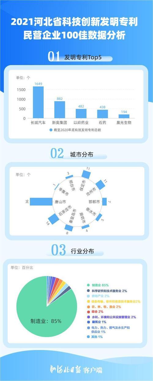 看河北民企发展新变化(企业科技创新榜单民营企业百佳) 软件开发