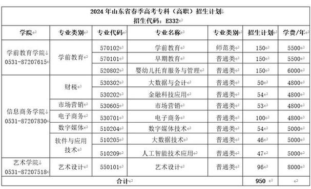 济南幼儿师范高等专科学校 2024年普通高考招生简章(面向培养本专业教育数据) 99链接平台