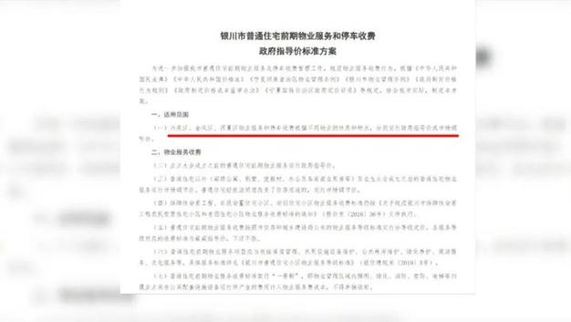 宁夏银川物业收费新办法今起正式实施！已有63个小区主动降价(物业物业服务服务物业费企业) 软件优化