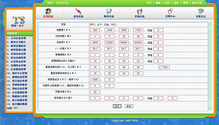 直销软件 直销系统 一条线 太阳线 双轨 三轨 级差软件开发(收益炒货投资额封顶直销) 99链接平台