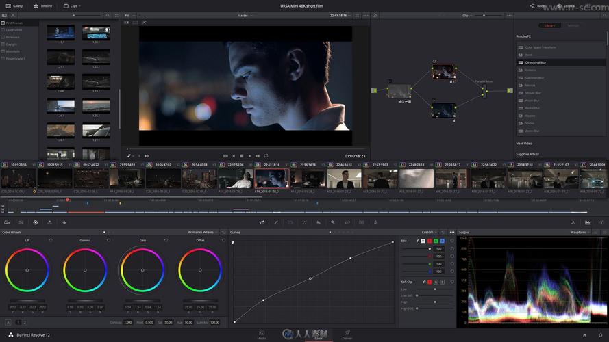 电影级别的调色软件-达芬奇DaVinci Resolve Studio中文pojie版(剪辑调色达芬奇页面电影) 软件优化