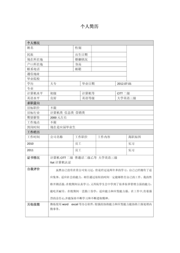 大学生实习简历怎么写？写好项目经历帮你获得理想offer(项目简历经历实习大学生) 软件优化