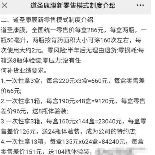 新零售模式制度分享—道圣康膜(模式零售进货制度盈利) 排名链接