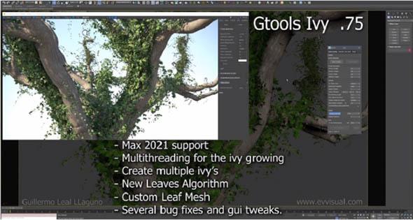 一款免费的3D插件——Gtools Ivy Generator(插件安装目录年薪效果图免费) 软件优化