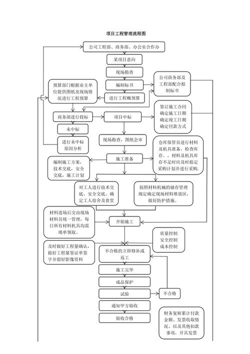 项目管理流程图及管理规范示例（附实践模板示例）(示例流程图项目管理项目管理规范) 软件优化