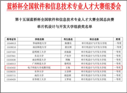 第十七届中国成都国际软件设计与应用大赛圆满落幕(软件大赛团队人才揭榜) 排名链接