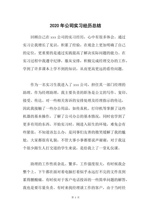 【实习报告】XX公司实习经历总结(实习自己的公司项目我还) 软件开发