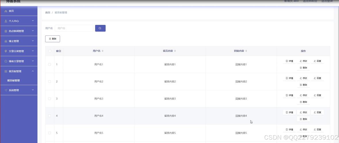 SSM+Jsp+Mysql实现的简单留言板同学录附带运行视频(同学录附带留言板运行视频) 软件开发