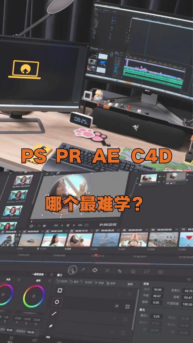 学会PS、AE、C4D和PR这四种软件需要多长时间？哪个最难学？(学习软件最难这是这四) 软件开发