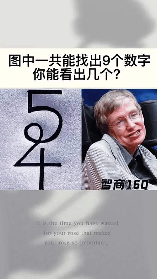 你看到图中的数字是几？测你的智商有多高(智商数字自己的的人图中) 软件优化